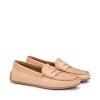 LLOYD dámské mokasíny světle hnědé kožené | 15-548-03