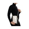 ARA dámská crossbody malá kabelka na doklady bílá metalická textilní syntetická | 16-21407-61