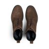 LLOYD dámské kotníkové boty kožené semišové hnědé s vyteplením | 25-241-23 HAVEN 375 L T.D.MORO