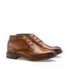 LLOYD pánské kotníkové boty kožené vyteplené hnědé | 25-603-03 VIBE 325L CAMEL