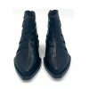 LE BOHEMIEN dámské kotníkové boty kožené černé | G34-2 BARDOLINO NERO