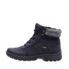 ARA dámské kotníkové boty s Gore-Tex membránou a postranním zipem modré | 12-49309-02 Saas-Fee
