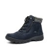 ARA dámské kotníkové boty s Gore-Tex membránou a postranním zipem modré | 12-49309-02 Saas-Fee