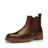 ARA dámské kotníkové boty chelsea kožené hnědé | 12-29514-09 Tulsa