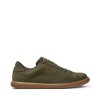 CAMPER pánské tenisky kožené khaki zelené | K101003-009
