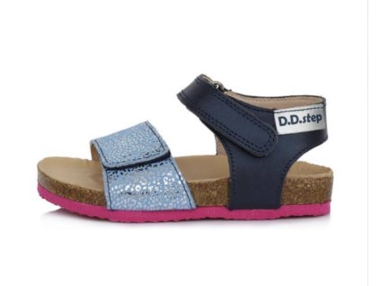 D.D.Step AC051-741AM dívčí kožené letní sandálky
