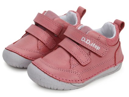 D.D.Step S070-41351B dívčí celoroční barefoot obuv - Baby Pink