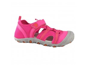 Bugga B00157-03 sportovní sandálky neonově růžové