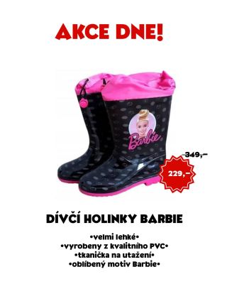 Dívčí holínky Barbie 💗💗💗 https://www.shoes4kids.cz/holinky-barbie/ #barbie #barbieshoes #shoes4kids #detskaobuv #sale...