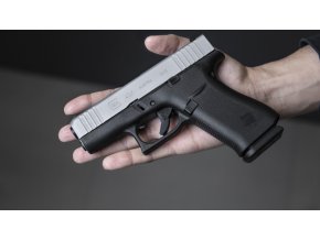 GLOCK G43X Silver slide 2