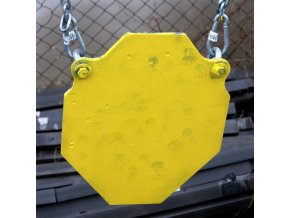 Steel target Mini IPSC závěsný