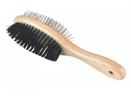 Kartáč pro psy dřevěný