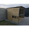 Kotec pro psa 2x3 m krytý s 2x průzorem