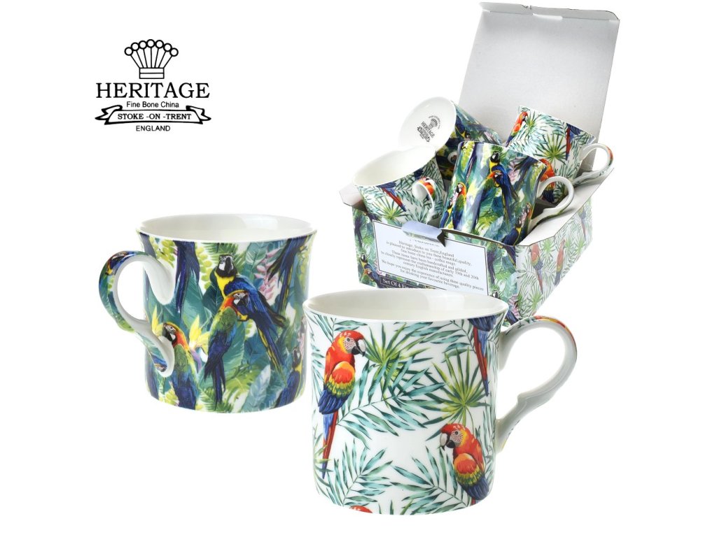 Hrnek 250 ml Heritage - Tropics - sada 4 ks63516cd871265249e5afb1bdb