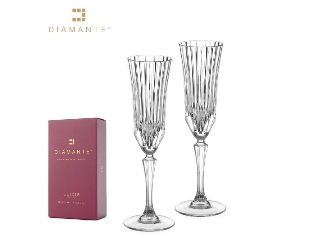 Flétny na šampaňské 160 ml Adagio Vintage style - sada 2 ks