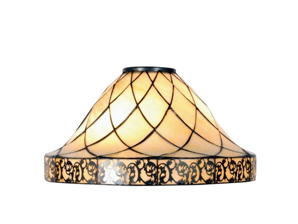 Stínítko stolní lampy Tiffany VINTAGE NIGHT Clayre & Eef 5LL-5281 Ø 45*28 cm