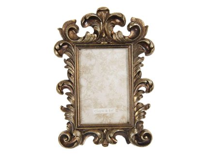 Polyrezinový rámeček na fotografii Clayre & Eef 2F0777 18*2*27 cm / 10*15 cm