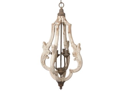 Závěsná lampa Clayre & Eef 5LMP212 Ø 40*79 cm E14/max 4*25W
