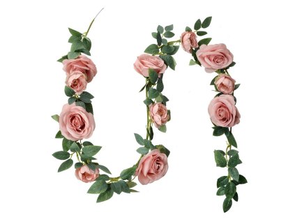 Girlanda z umělých květin Clayre & Eef 6PL0321P 150 cm