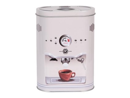 Plechová krabička COFFEE CUP Clayre & Eef 6BL0188 14x8x19 cm