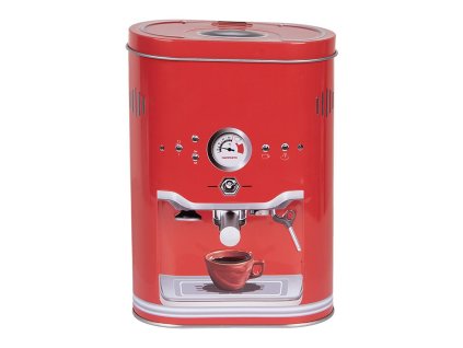 Plechová krabička COFFEE CUP Clayre & Eef 6BL0190 14x8x19 cm