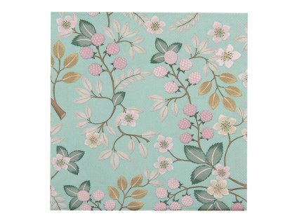 Papírové ubrousky FLOWERS (20 kusů v balení) Clayre & Eef 73071 33x33 cm