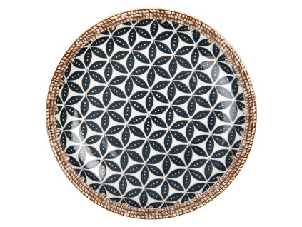 Keramický dezertní talíř Clayre & Eef 6CEDP0168 Ø 21x3 cm