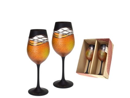 Sklenice na víno 250 ml - V2078 - sada 2 ks