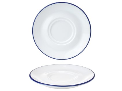 Podšálek 14 cm k Retro plecháčku 180 ml Valbella modrá D9714