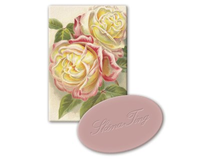 Sköna Ting - Dárkové mýdlo Roses Pink 25 g