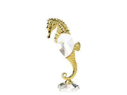 Mořský koník 9,3 cm gold