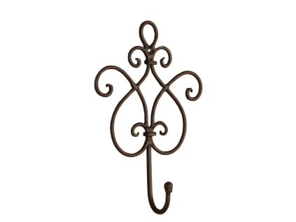 Kovový háček ORNAMENT Clayre & Eef W40352 15*5*22 cm