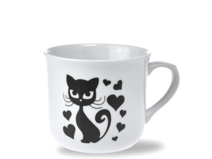 Hrnek Vařák 650 ml Heart Cats
