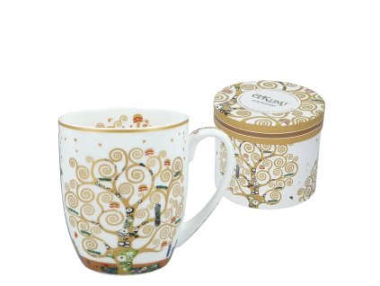 Hrnek 400 ml Camio - Gustav Klimt "Strom života" light