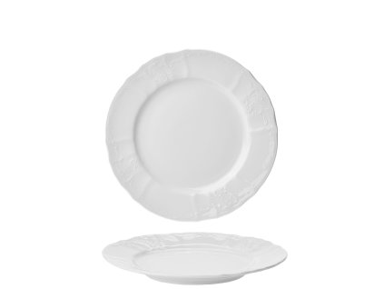 Talíř dezertní 19 cm Bernadotte bílá