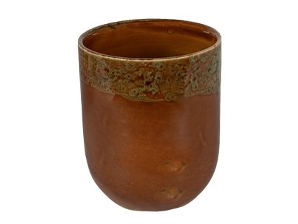 Keramický kalíšek na čaj Clayre & Eef 6CEMU0140 Ø 7x8 cm / 150 ml