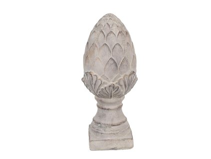 Dekorativní cementová šiška Clayre & Eef 6TE0545M ø 14x33 cm