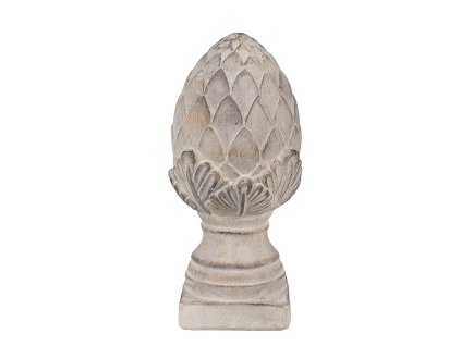Dekorativní cementová šiška Clayre & Eef 6TE0545S Ø 12x26 cm
