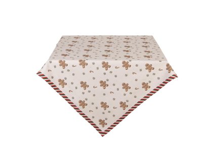 Ubrus CLASSIC GINGERBREAD MAGIC Clayre & Eef CGM01 100x100 cm
