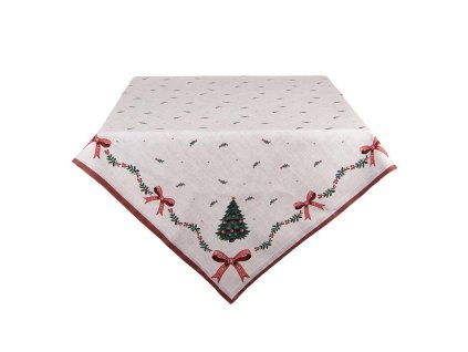 Ubrus TRADITIONAL CHRISTMAS HARMONY Clayre & Eef TCH01 100x100 cm