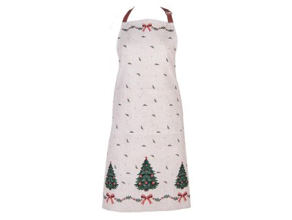 Kuchyňská zástěra TRADITIONAL CHRISTMAS HARMONY Clayre & Eef TCH41 70x85 cm