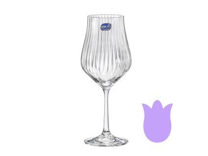 Kalíšky Tulipa optika 350 ml sada 6 ks