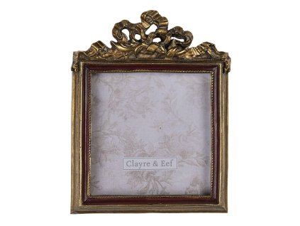 Polyrezinový rámeček na fotografii Clayre & Eef 2F0685 9*1*11 cm / 7*7 cm