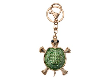 Přívěsek na klíče TURTLE GREEN Clayre & Eef JZKC0122
