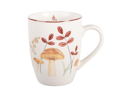Porcelánový hrnek LITTLE FOREST JEWELS Clayre & Eef LFJMU 12x8x10 cm / 350 ml