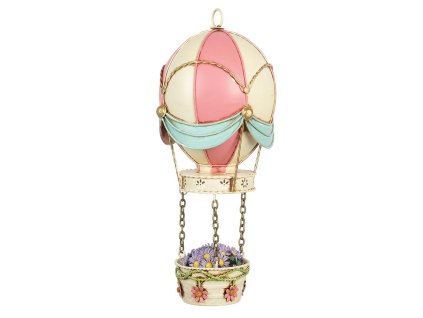 Dekorativní horkovzdušný balón Clayre & Eef 6Y5878 Ø 14x29 cm