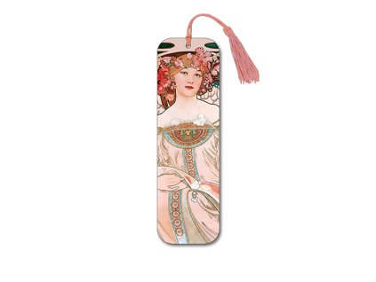 Plu - 3D Záložka do knížky A. Mucha Reverie - 4,8x16 cm