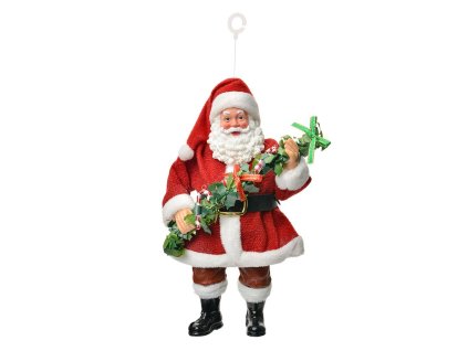 Dekorativní figurka Santa Clause Clayre & Eef 66248 10x6x17 cm