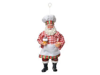 Dekorativní figurka Santa Clause Clayre & Eef 66249 10x6x17 cm