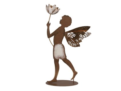 Dekorativní figurka anděla Clayre & Eef 6Y5959 20x8x36 cm